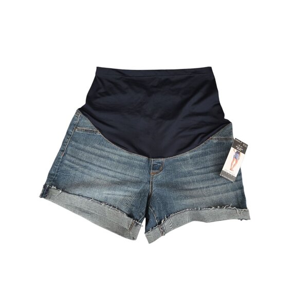 Sofia Jeans Maternity Lila Shorts w/ Full Belly Band - Size 14 - NWT - Picture 4 of 5